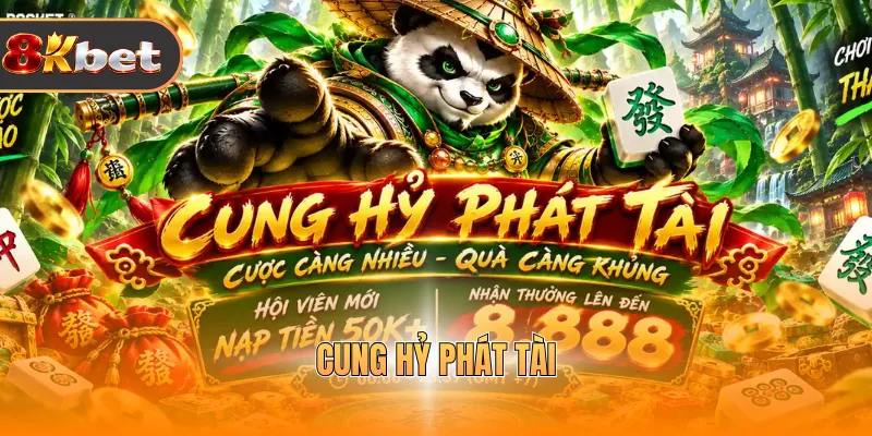 Cung Hỷ Phát Tài - Nổ Hũ Tiền Tỷ Chỉ Với 1 Vòng Quay - rovix9
