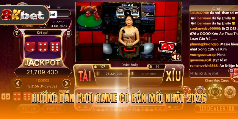 Tài Xỉu Trực Tuyến - Game Đổi Thưởng Đẳng Cấp # 1 8KBET - rovix9