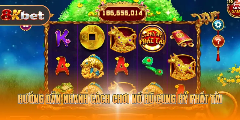 Cung Hỷ Phát Tài - Nổ Hũ Tiền Tỷ Chỉ Với 1 Vòng Quay - rovix9