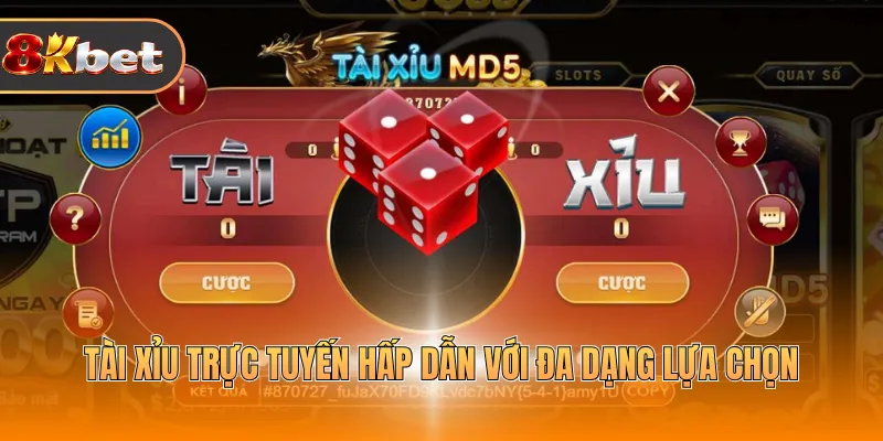 Tài Xỉu Trực Tuyến - Game Đổi Thưởng Đẳng Cấp # 1 8KBET - rovix9